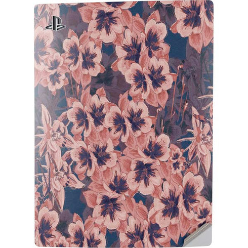 Dark Tapestry Floral PS5 Digital Edition Console Skin